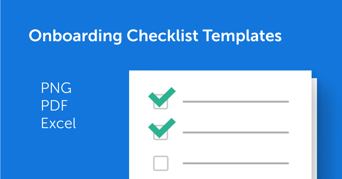 Onboarding checklist template cover