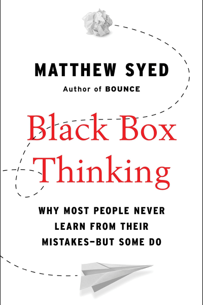 Black Box Thinking cover
