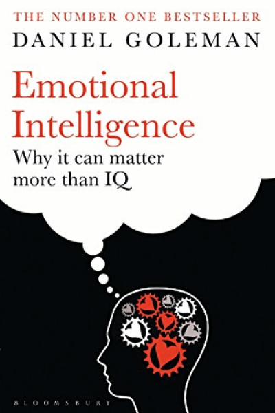 Book's cover Motional Intelligence: Why It Can Matter More Than IQ by Daniel Goleman