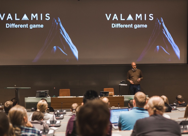 The image of Valamis CEO Jussi Hurskainen