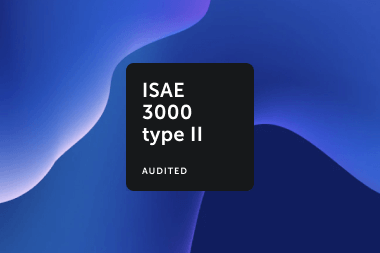ISAE 3000 type II Audited