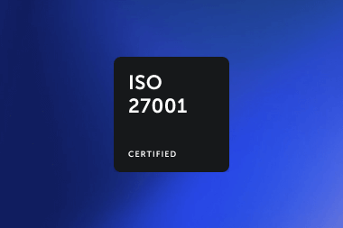 ISO 27001 Certified