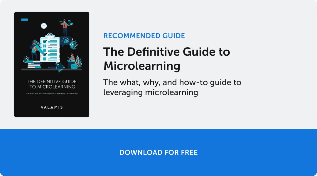 The banner for Microlearning Guide