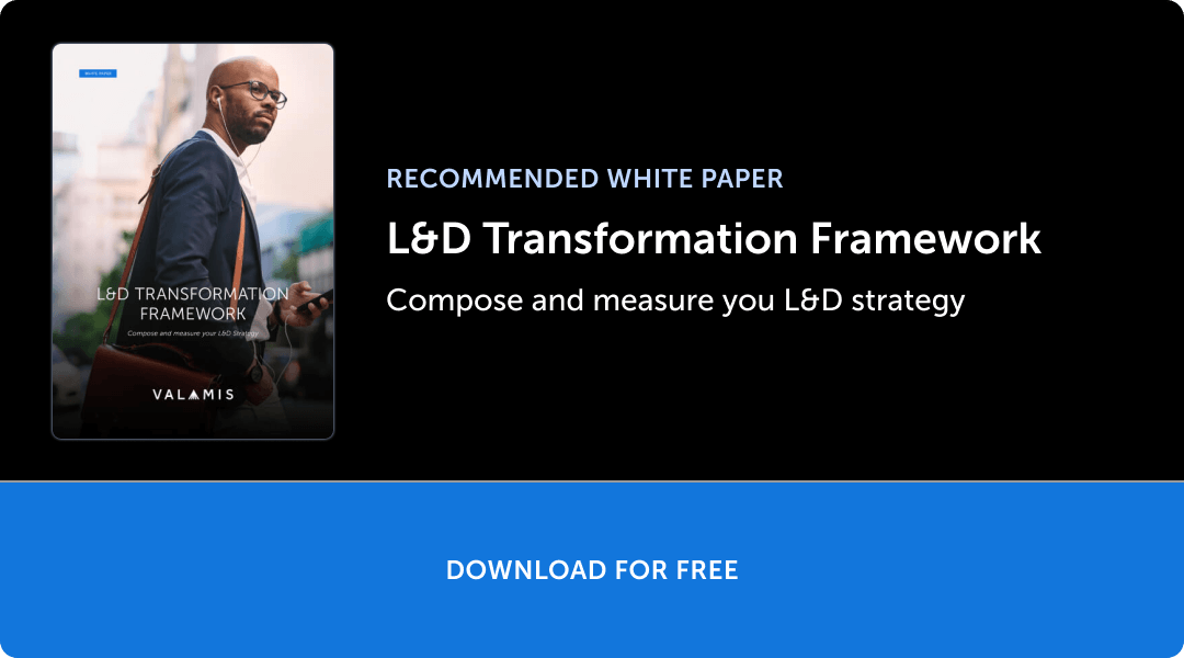 L&D strategy framework banner