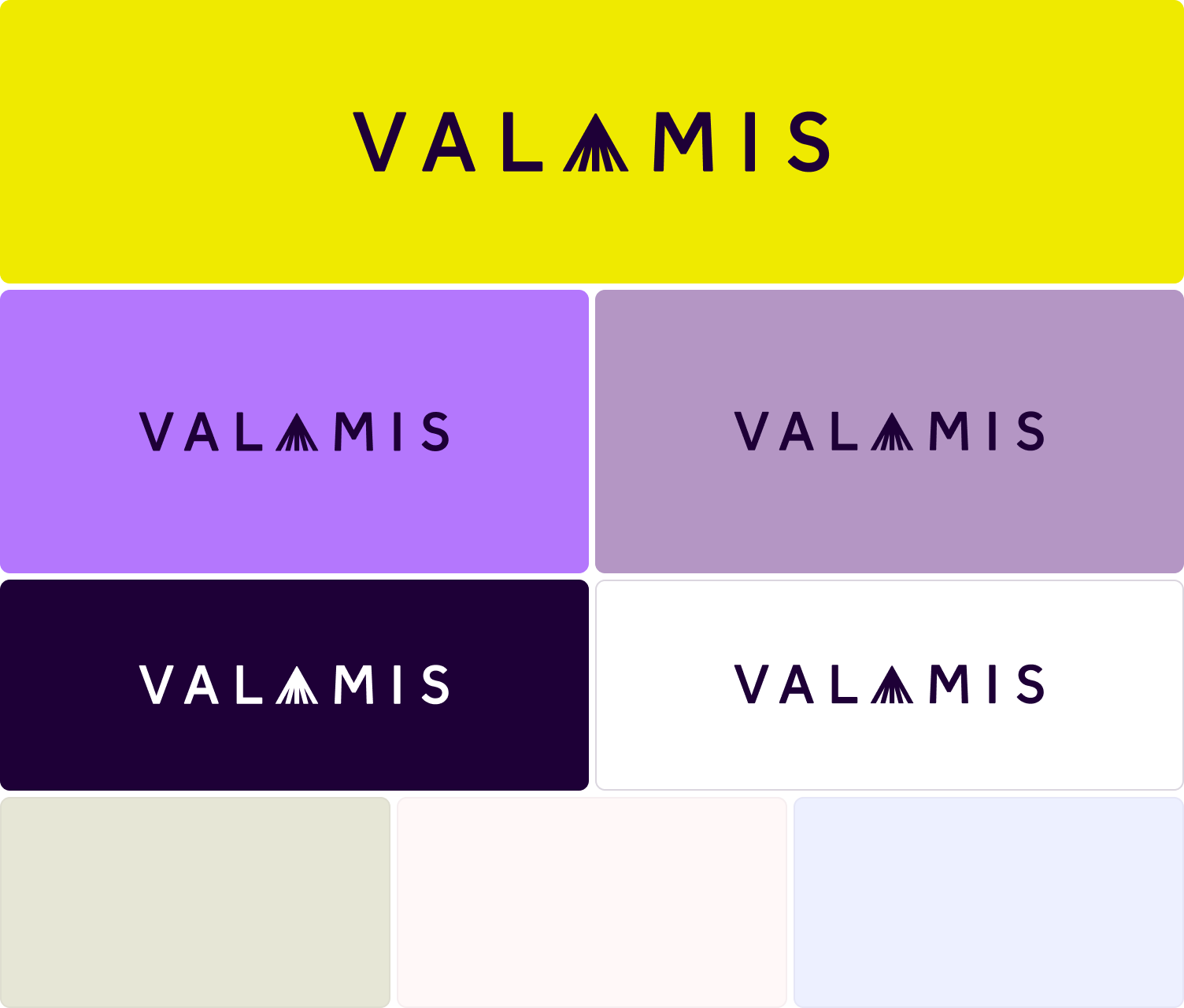 Grafik des Valamis Farbschemas