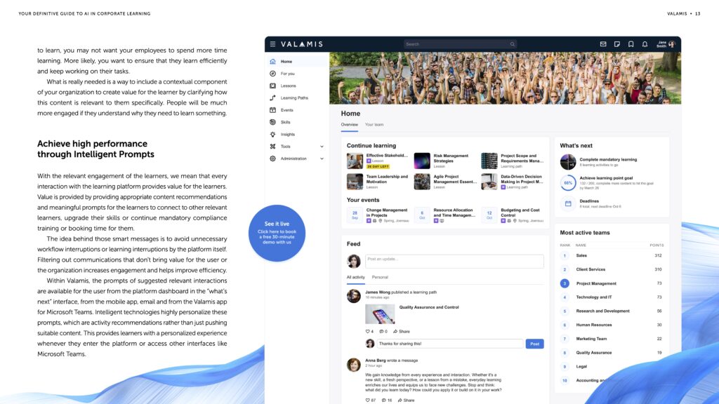 page 13 of the Valamis AI whitepaper