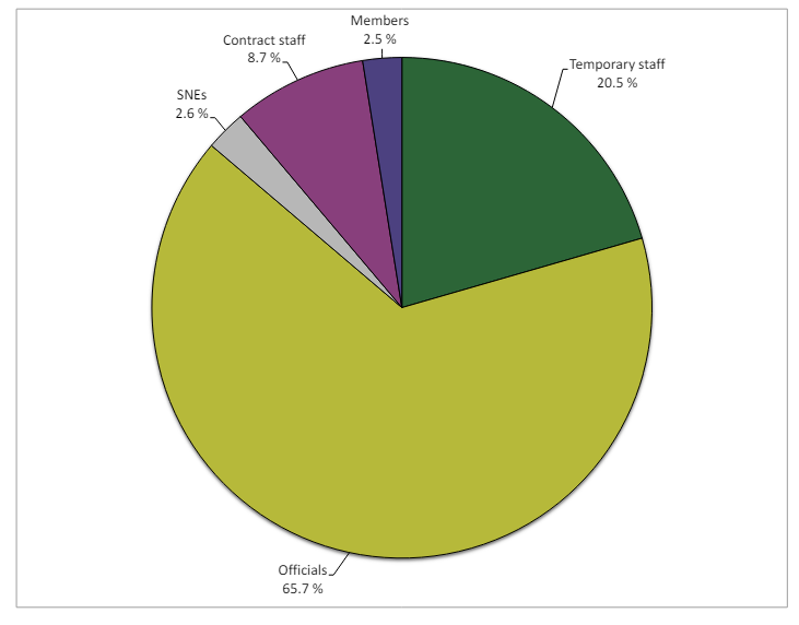 Figure 1 - Workforce by category as at 31.12.2023