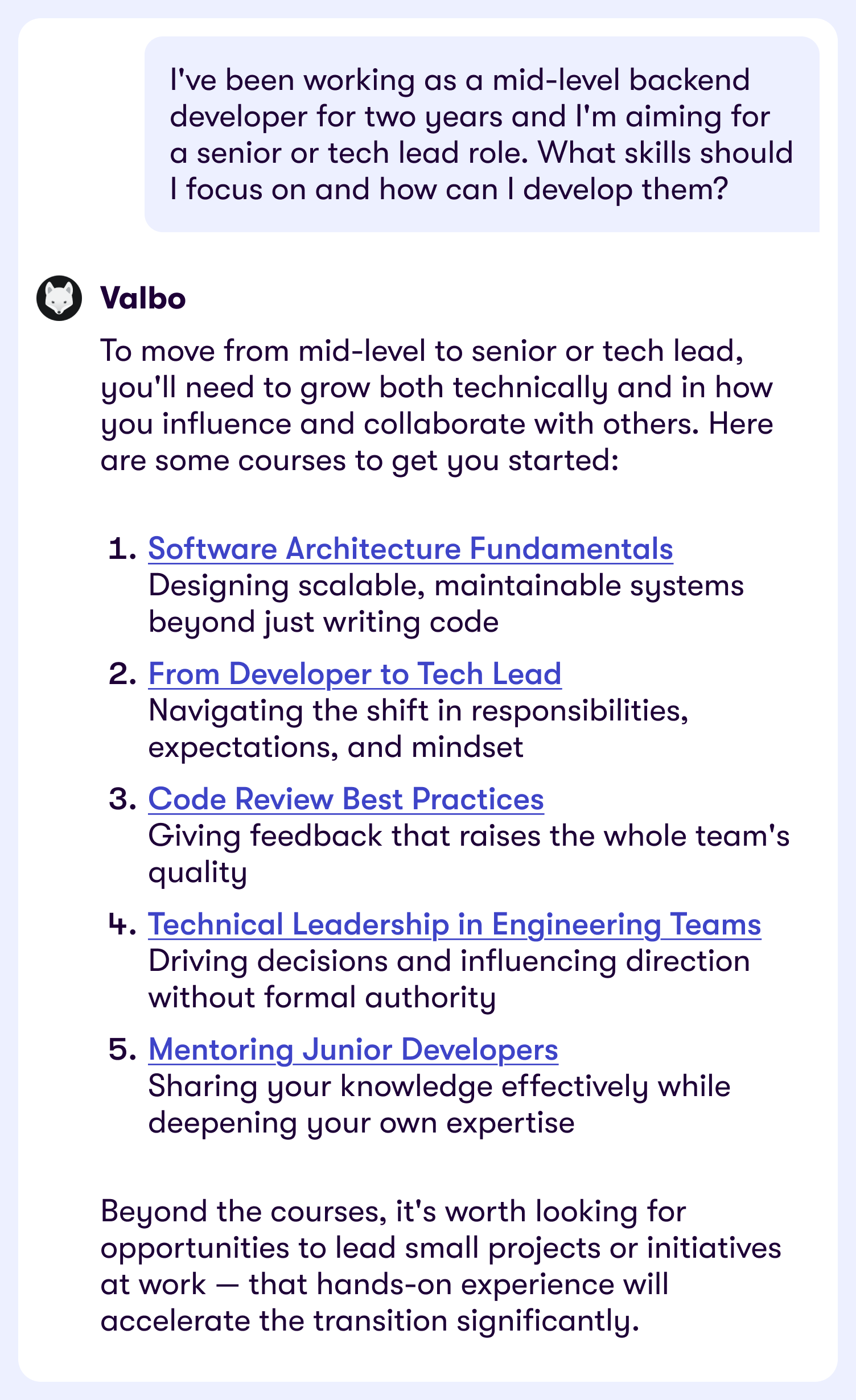 How the Valamis copilot connector works to assist  skill management within the Valamis learning platform